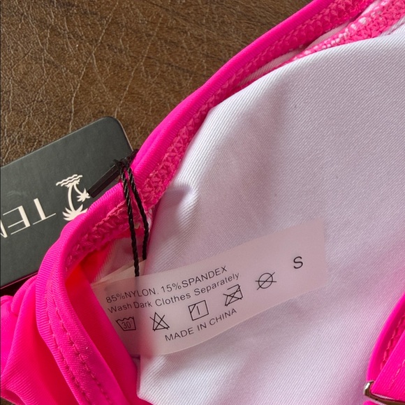 Tempt Me Pink Bikini Top - Picture 3 of 5